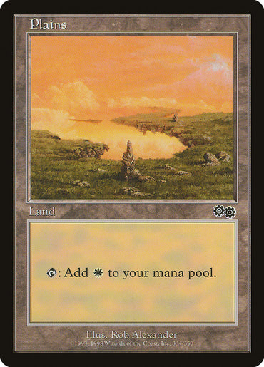 Plains (334) [Urza's Saga] 