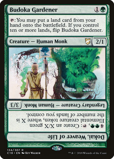 Budoka Gardener // Dokai, Weaver of Life [Commander 2018] 