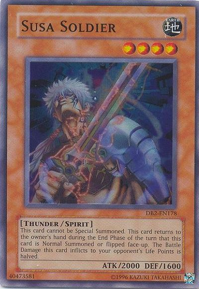 Susa Soldier [DB2-EN178] Super Rare 