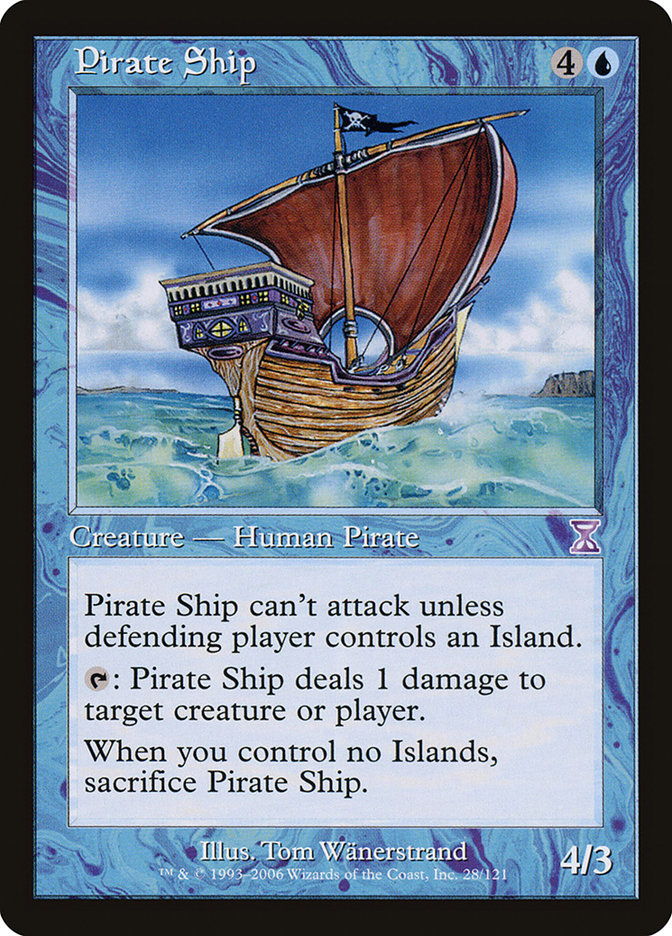 Pirate Ship [Time Spiral Timeshifted] 