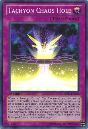 Tachyon Chaos Hole [PRIO-EN070] Super Rare 