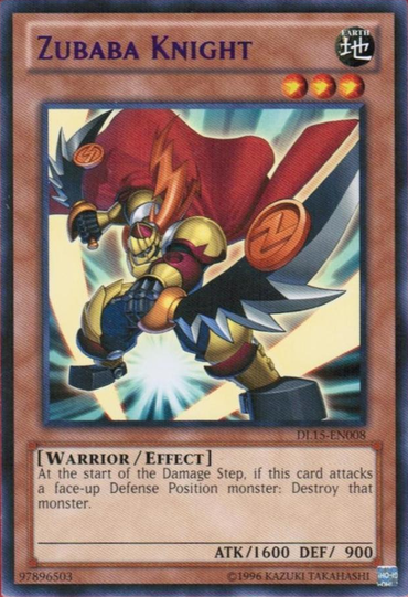 Zubaba Knight (Purple) [DL15-EN008] Rare 