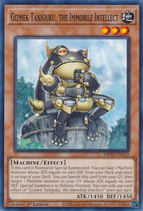 Gizmek Taniguku, the Immobile Intellect [MP22-EN132] Common 