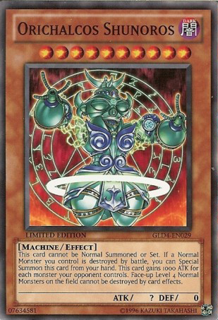 Orichalcos Shunoros [GLD4-EN029] Common 