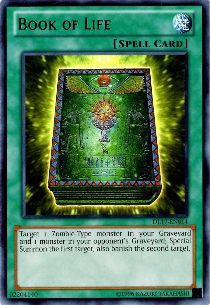 Book of Life (Green) [DL17-EN014] Rare 