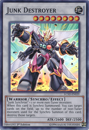 Junk Destroyer [LC5D-EN039] Super Rare 