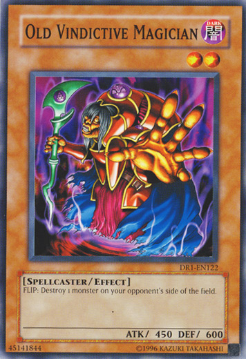 Old Vindictive Magician [DR1-EN122] Common 