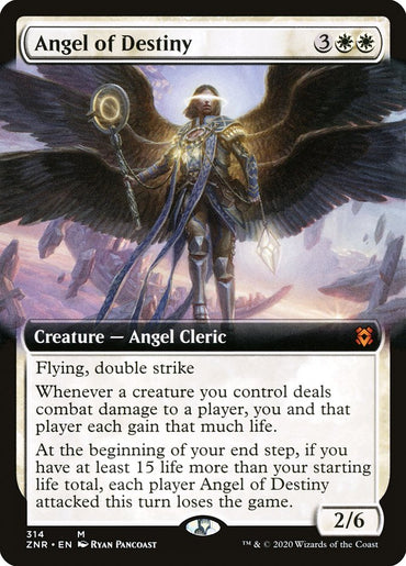 Angel of Destiny (Extended Art) [Zendikar Rising] 