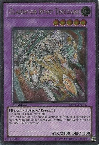 Gladiator Beast Essedarii [EXVC-EN086] Ultimate Rare 
