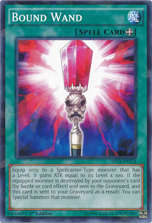 Bound Wand [BP03-EN175] Shatterfoil Rare 