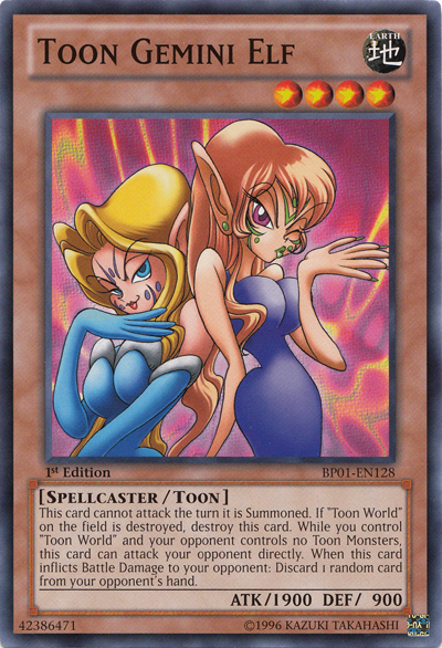 Toon Gemini Elf [BP01-EN128] Common 