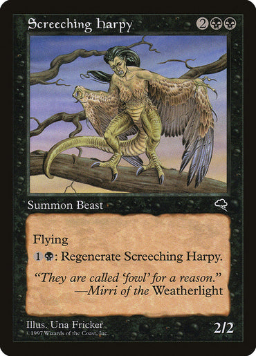 Screeching Harpy [Tempest] 