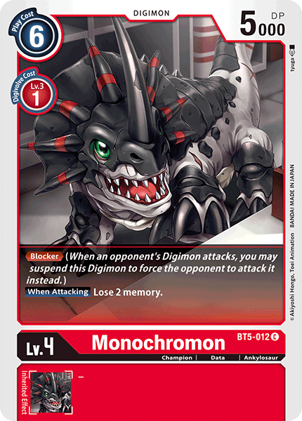 Monochromon [BT5-012] [Battle of Omni]