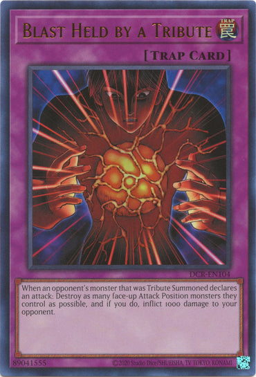 Blast Held by a Tribute (25th Anniversary) [DCR-EN104] Ultra Rare 