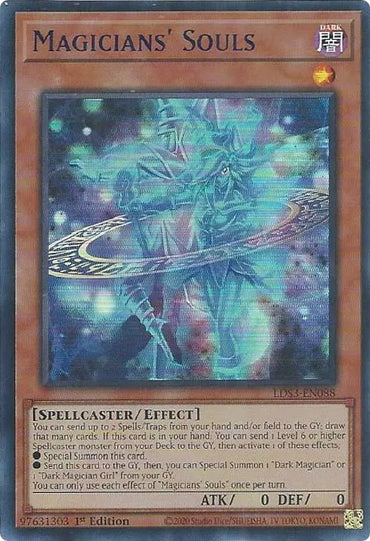 Magicians' Souls (Blue) [LDS3-EN088] Ultra Rare 