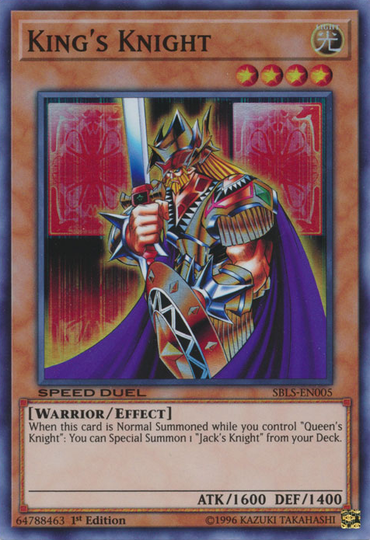 King's Knight [SBLS-EN005] Super Rare 