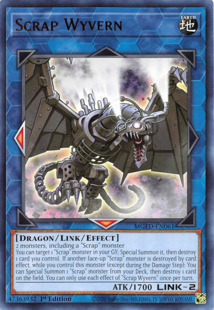 Scrap Wyvern [MGED-EN061] Rare 