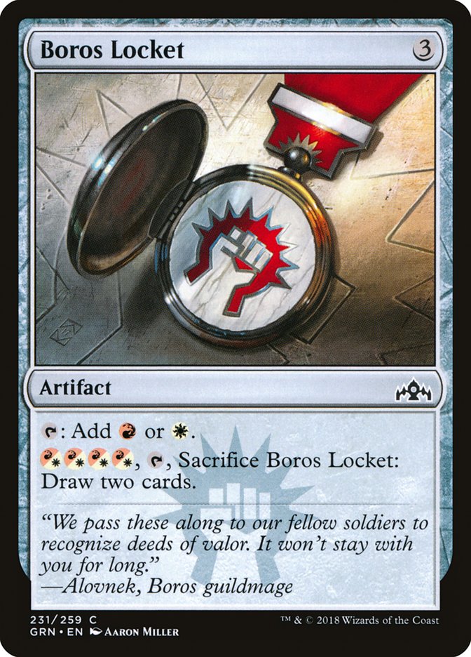 Boros Locket [Guilds of Ravnica] 