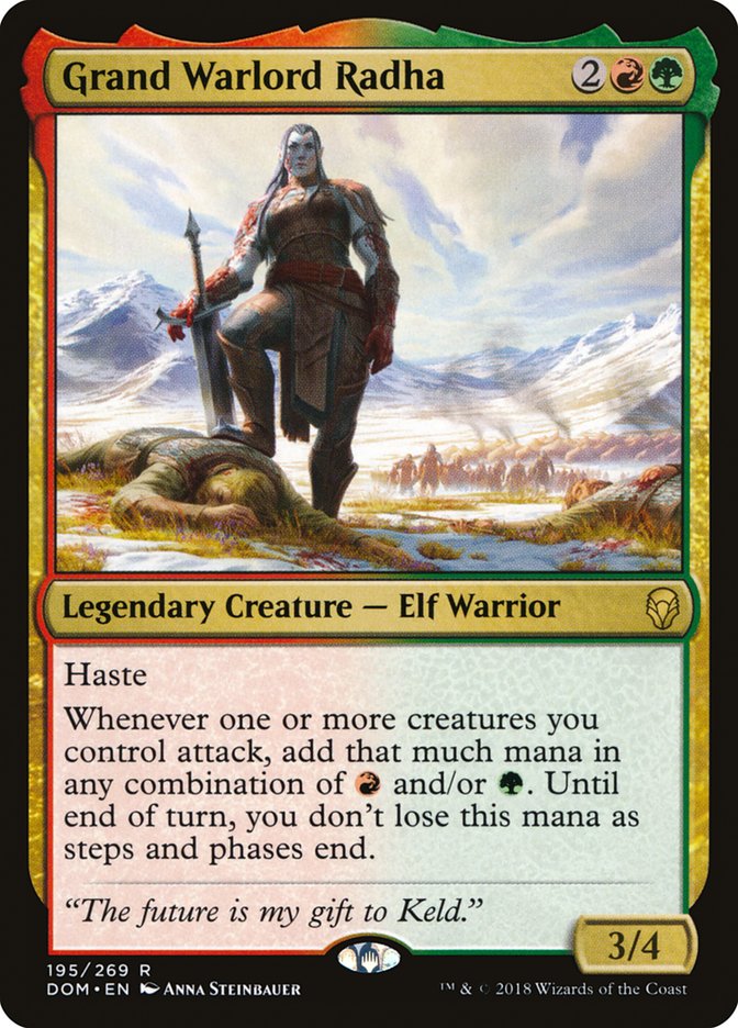 Grand Warlord Radha [Dominaria] 