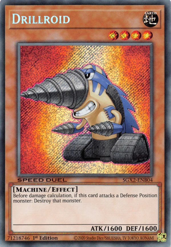 Drillroid [SGX2-ENB04] Secret Rare 