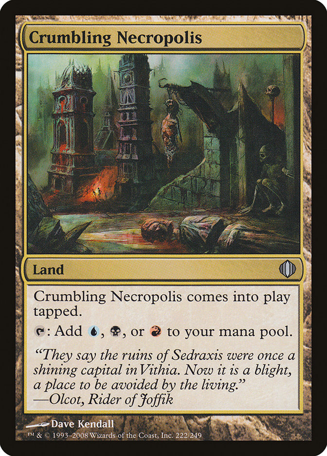 Crumbling Necropolis [Shards of Alara] 