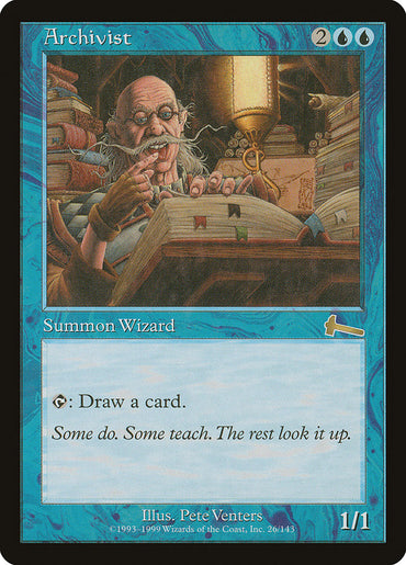 Archivist [Urza's Legacy] 