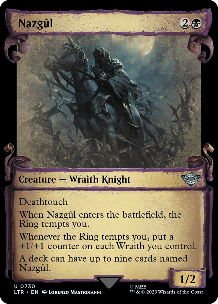 Nazgul (0730) [The Lord of the Rings: Tales of Middle-Earth Showcase Scrolls] 