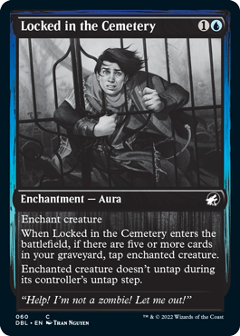 Locked in the Cemetery [Innistrad: Double Feature] 