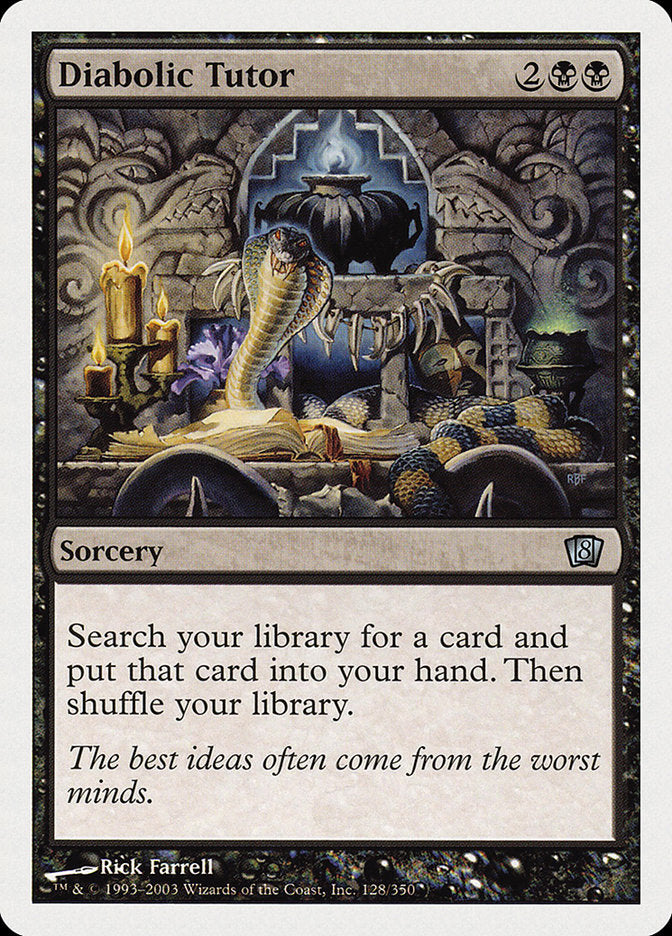 Diabolic Tutor [Eighth Edition] 