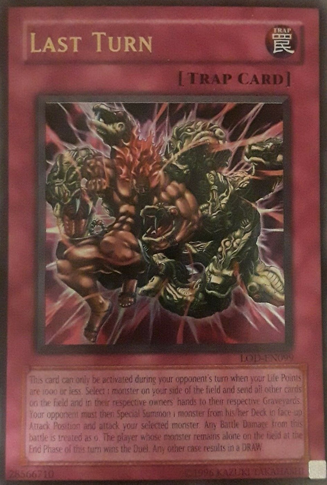 Last Turn [LOD-EN099] Ultra Rare 