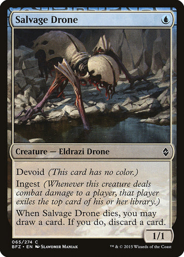 Salvage Drone [Battle for Zendikar] 