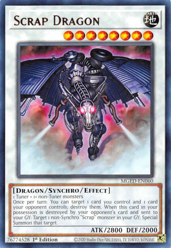 Scrap Dragon [MGED-EN060] Rare 