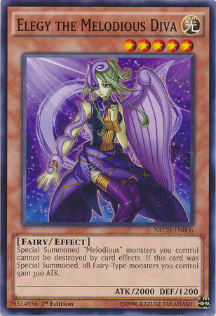 Elegy the Melodious Diva [NECH-EN006] Common 