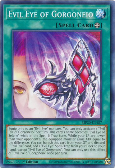 Evil Eye of Gorgoneio [MP20-EN187] Common 