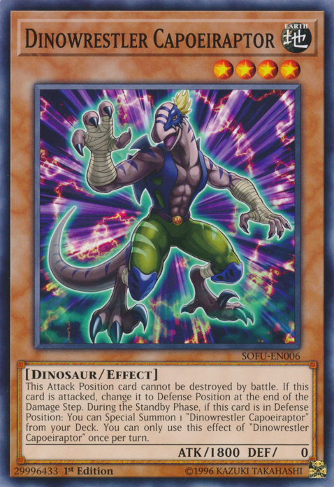 Dinowrestler Capoeiraptor [SOFU-EN006] Common 