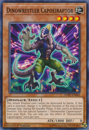 Dinowrestler Capoeiraptor [SOFU-EN006] Common 
