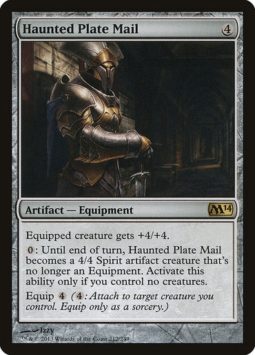 Haunted Plate Mail [Magic 2014] 