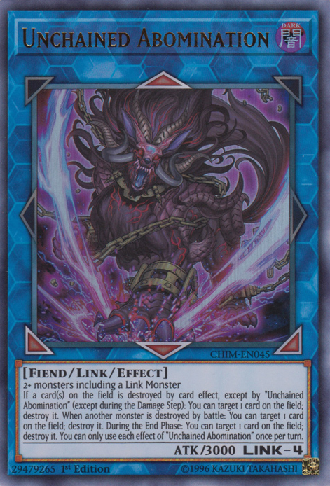 Unchained Abomination [CHIM-EN045] Ultra Rare 
