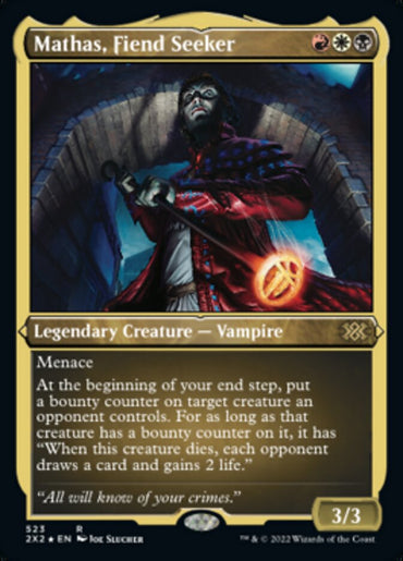 Mathas, Fiend Seeker (Foil Etched) [Double Masters 2022] 