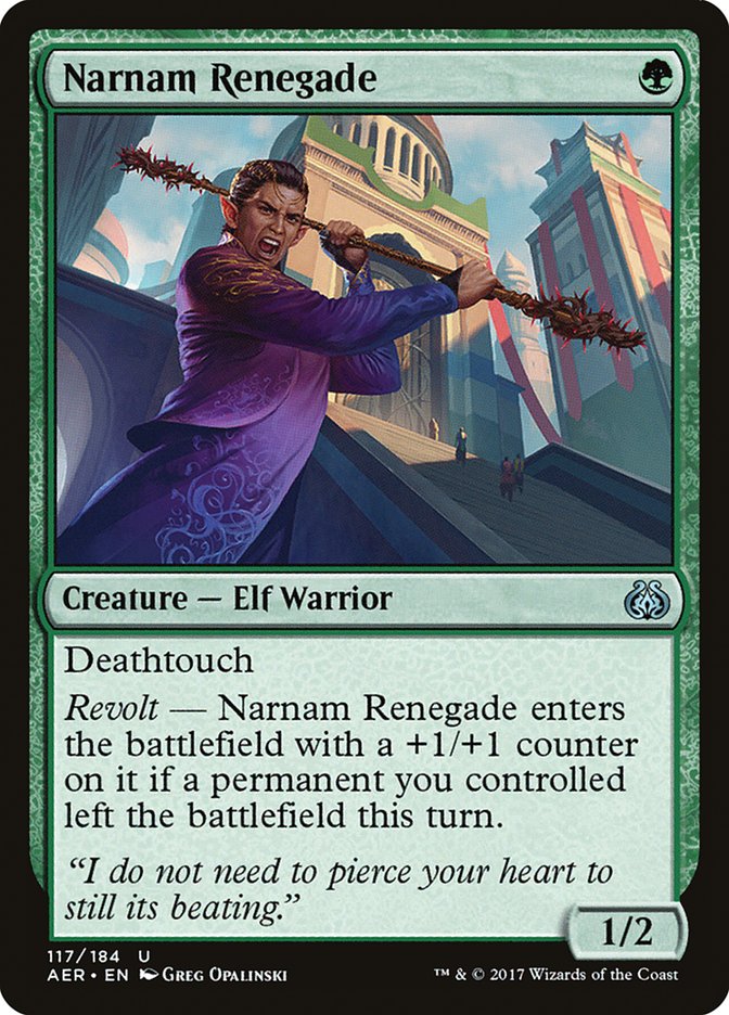 Narnam Renegade [Aether Revolt] 