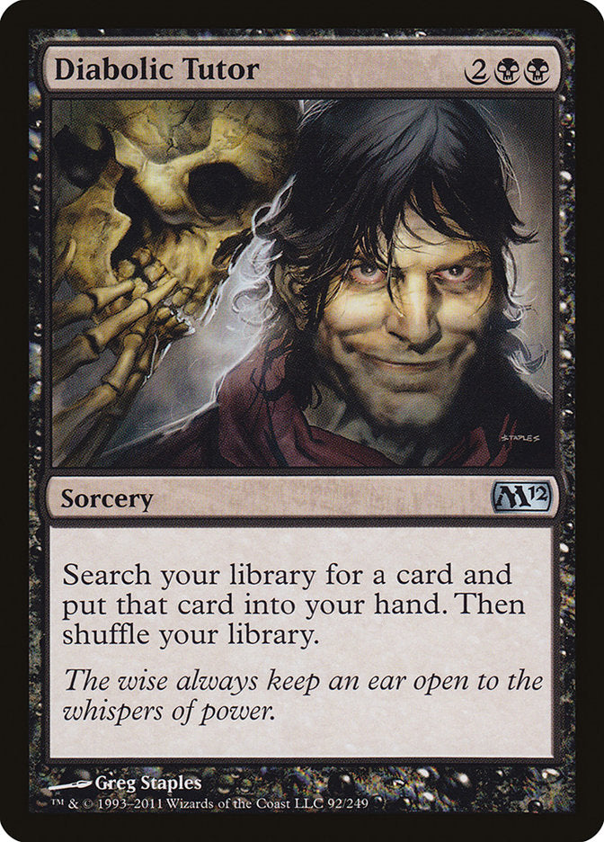 Diabolic Tutor [Magic 2012] 