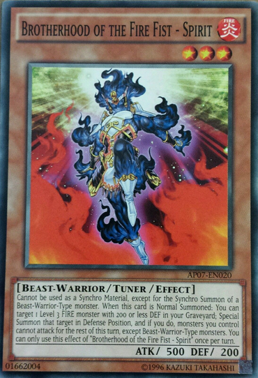 Brotherhood of the Fire Fist - Spirit [AP07-EN020] Common 