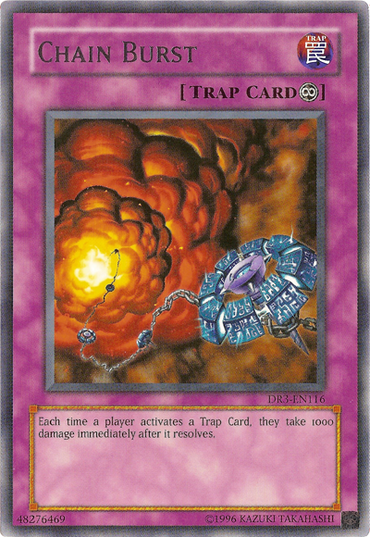 Chain Burst [DR3-EN116] Rare 