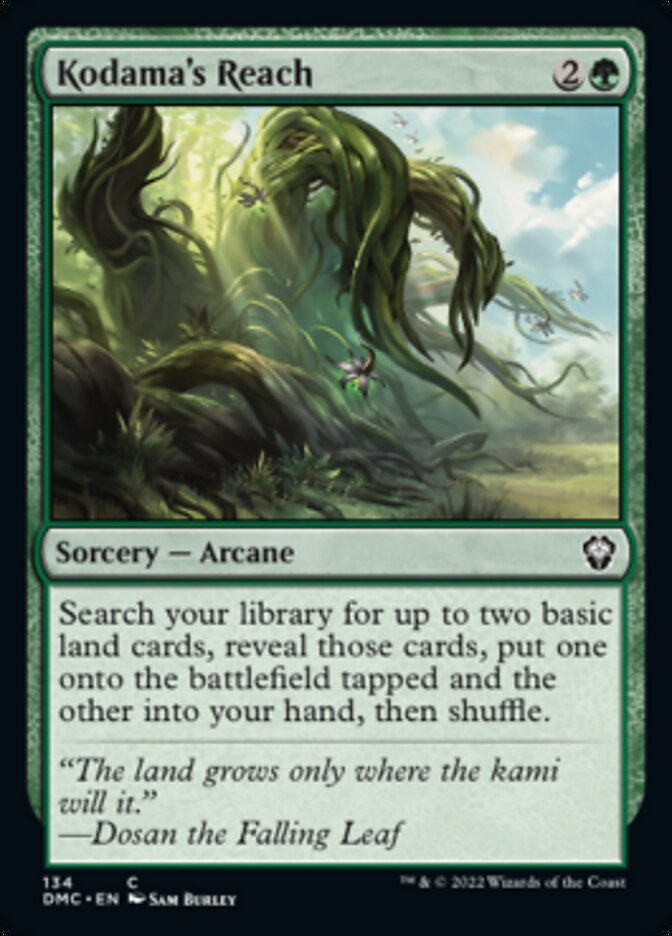 Kodama's Reach [Dominaria United Commander] 