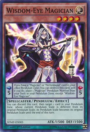 Wisdom-Eye Magician [SDMP-EN005] Super Rare 