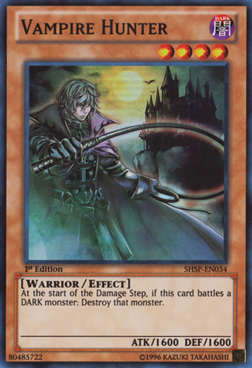 Vampire Hunter [SHSP-EN034] Super Rare 