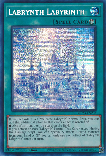 Labrynth Labyrinth [MP23-EN233] Prismatic Secret Rare 