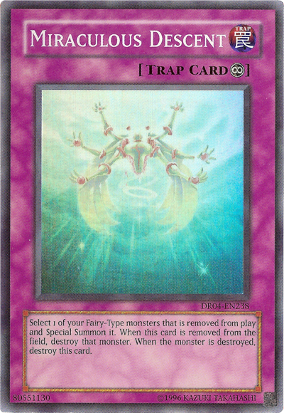 Miraculous Descent [DR04-EN238] Super Rare 