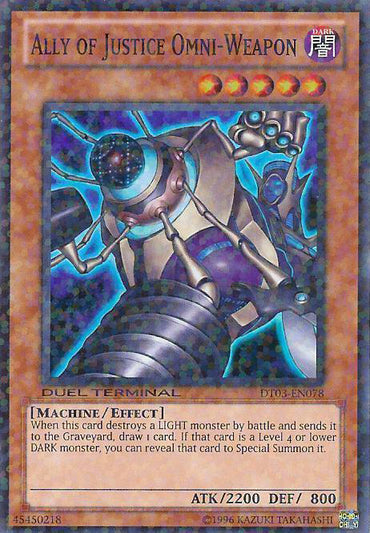 Ally of Justice Omni-Weapon [DT03-EN078] Super Rare 