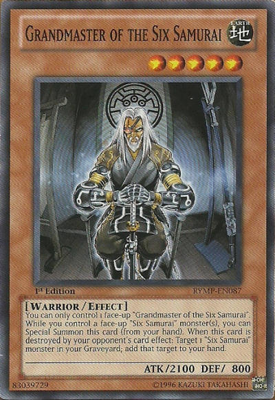 Grandmaster of the Six Samurai [RYMP-EN087] Common 